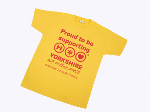 I Support YAA Kids Yellow T-Shirt