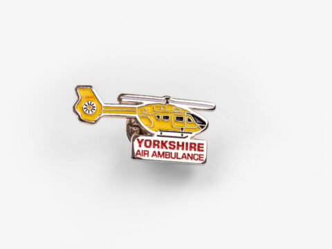 YAA Helicopter Pin Badge