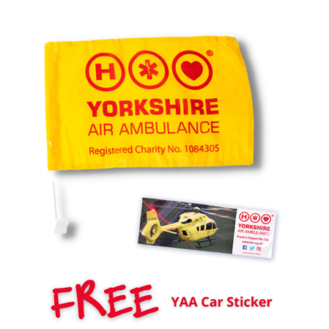 YAA Car Flag - get a car sticker FREE