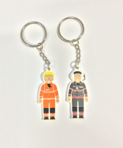 Polly and Percy Keyrings